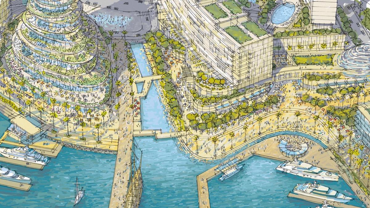 Protea Waterfront Development Seaport Village San Diego Plan